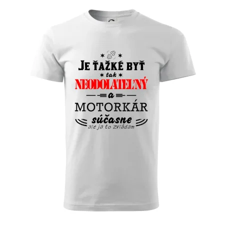 Neodolateľný motorkár