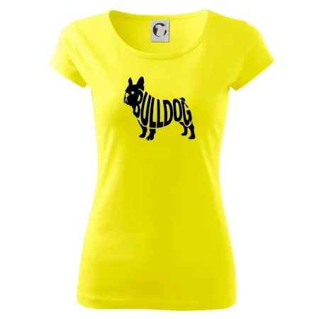 Bulldog nápis v tele