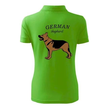 Nemecký ovčiak - hnedý s nápisom