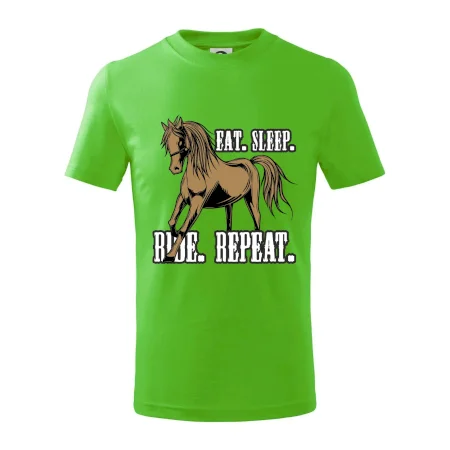 Eat Sleep Ride Repeat Western