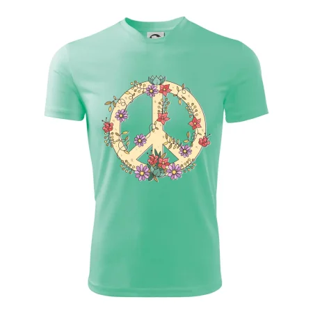 Peace symbol pieskový