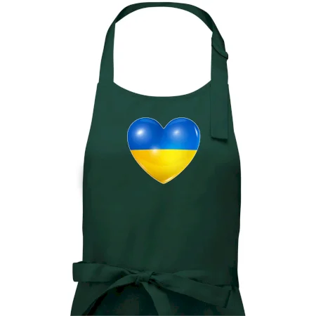 Ukrajina srdce vlajka