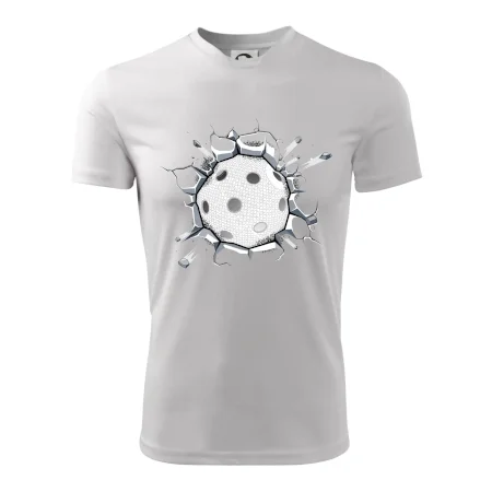 Florbal lopta v triku