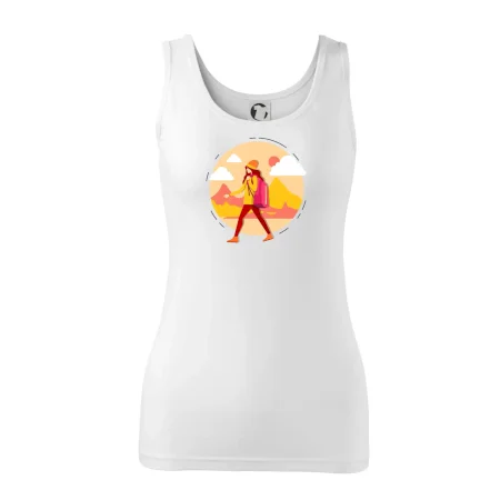 Farebný párový motív na hory