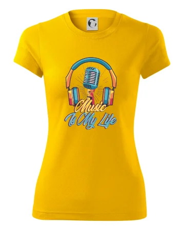 Music is my life slúchadlá