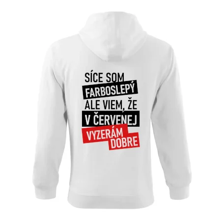 Síce som farboslepý, ale viem, že v červenej vyzerám dobre