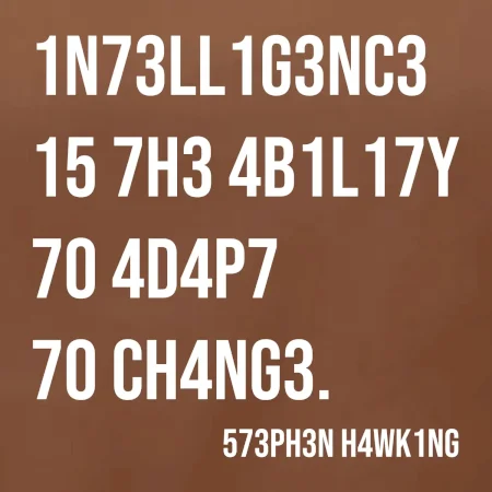 Test inteligencie - Stephen Hawking