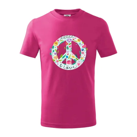 Peace and love symbol