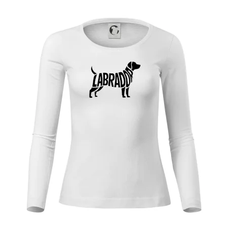 Labrador nápis v tele