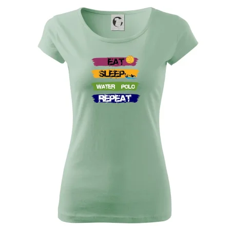 Eat sleep watter polo farebné