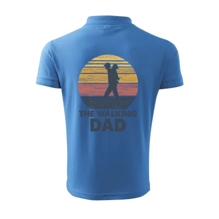 The walking dad - tata s dítětem na zádech