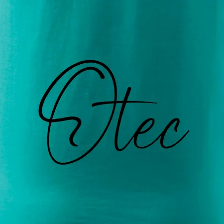 Nápis písací na prsiach - otec