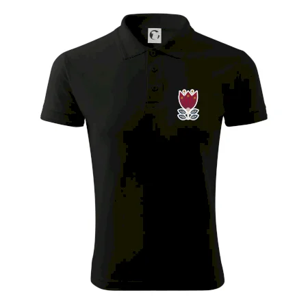 Folklór na prsníku kvetina štvorlistá