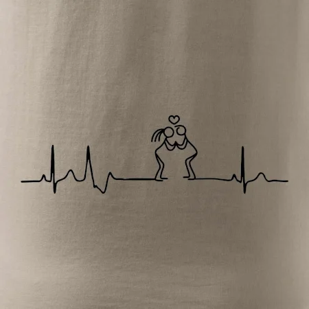 EKG zamilovaný pár