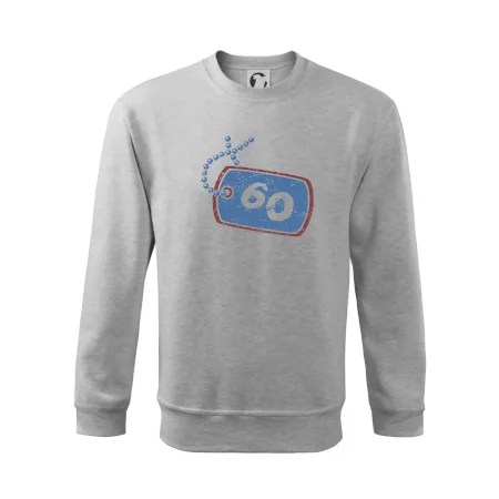 60 na krku štítok