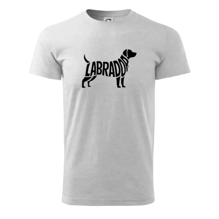 Labrador nápis v tele