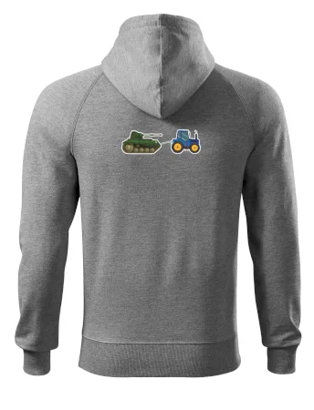 Ukrajinský traktorový pluk ulovil tank