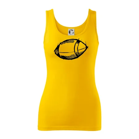 Americký futbal lopta skica