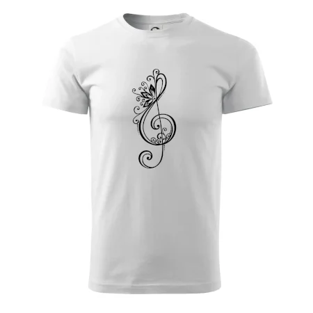 Husľový kľúč kvety