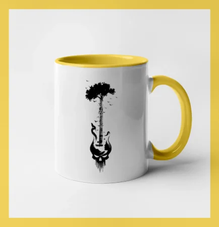 Gitara strom a lebka