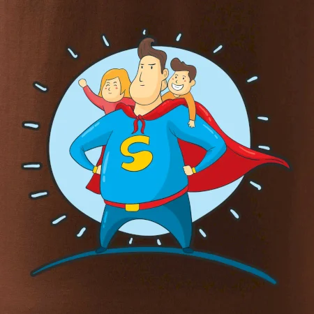 Ocko superman - dievča a chlapec