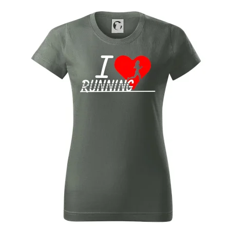 I love running dievča