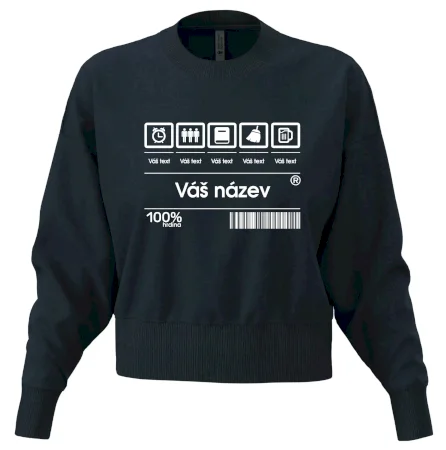 Čárový kód - Vlastní text