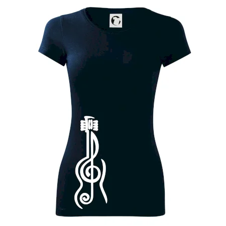 Husľový kľúč gitara