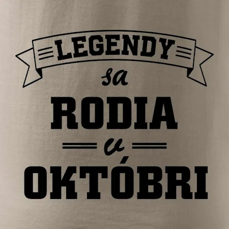 Legendy sa rodia v októbri