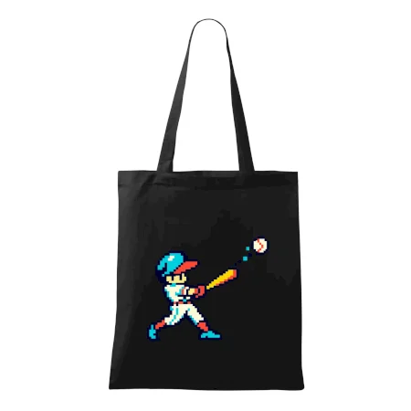 Baseballový hráč pixel art