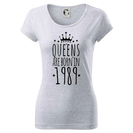 Queens are born in 1989