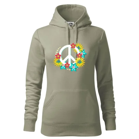 Peace symbol abstraktný