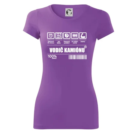 Čiarový kód - Vodič kamiónu