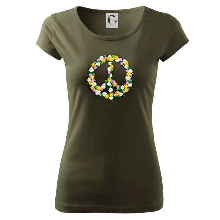 Peace symbol margaréty