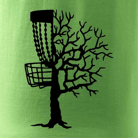 Disc golf pozor strom