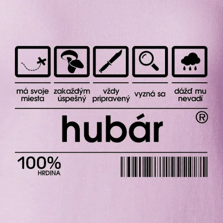 Čiarový kód - Hubár