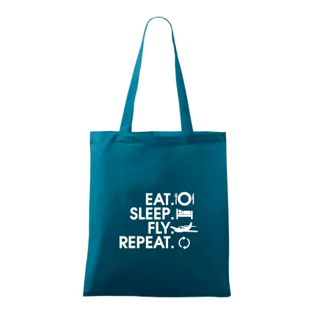 Eat sleep fly repeat