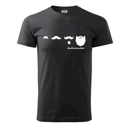 Evolution mustache