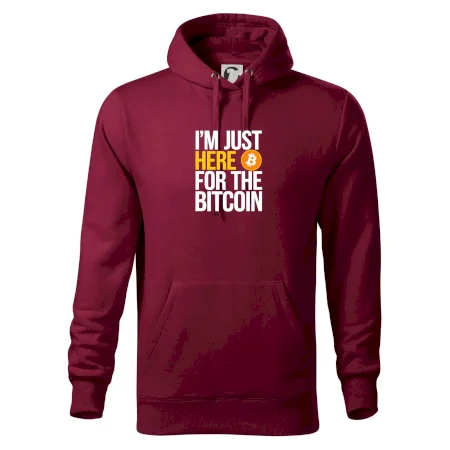 I'm just here for the Bitcoin