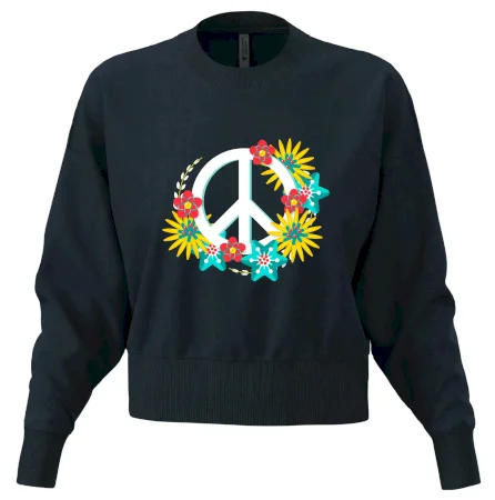 Peace symbol abstraktný