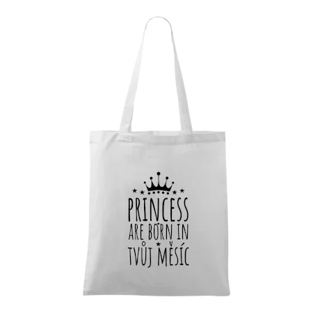 Princesses are born in (Vlastný nápis mesiac narodenia)