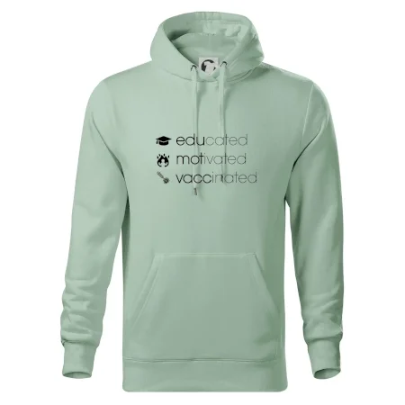 Educated motivated vaccinated