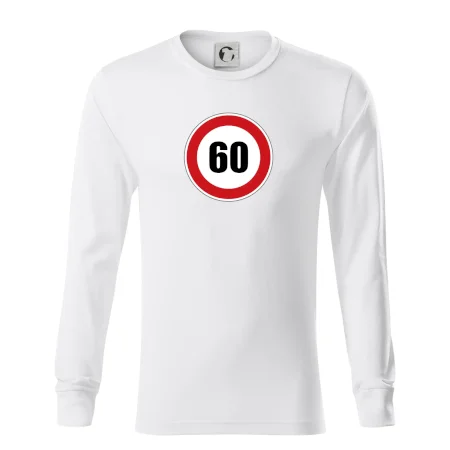Dopravná značka - obmedzenie rýchlosti 60