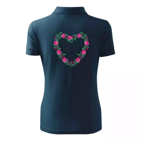 Červené tulipánové srdiečko (Pecka design)