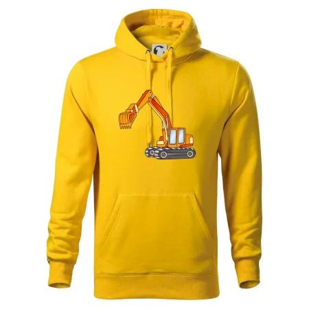 Bager bez nápisu oranžový