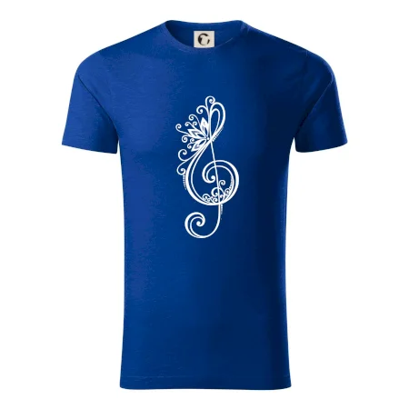 Husľový kľúč kvety