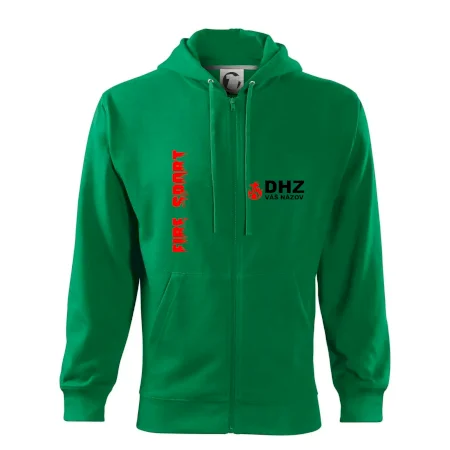 DHZ (oheň, firesport, názov sboru - vlastný nápis)