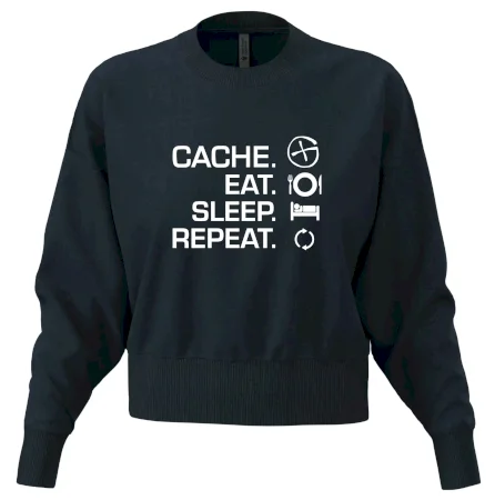 Eat sleep repeat Cache
