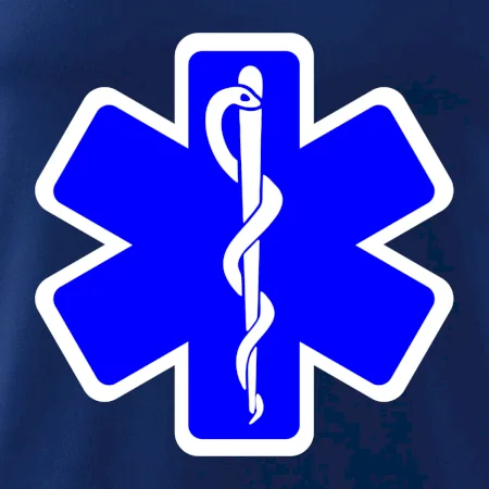Rescue - Hviezda na prsníku + nápis na chrbte