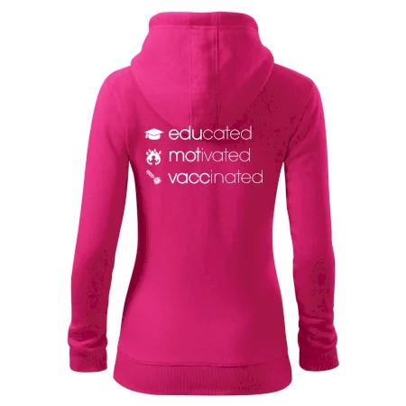 Educated motivated vaccinated